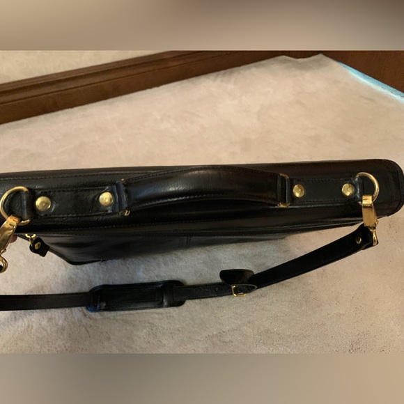 Vintage Genuine Leather Briefcase by Pedano (Made in Canada) - Picture 6 of 11